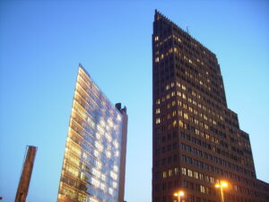 Hochhäuser am Potsdamer Platz